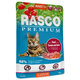 Rasco Premium Adult kapsička pro kočky telecí s rajčaty 28 x 85 g