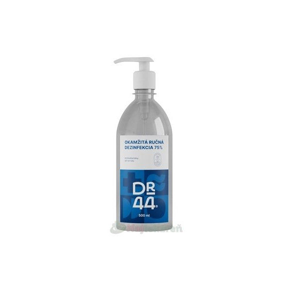 Dr.44 Okamžitá ruční dezinfekce gel 75% etanol 500 ml