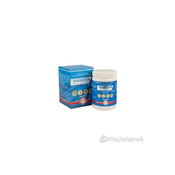 GALVEX Magnézium laktát 500 mg + B6 100 tablet