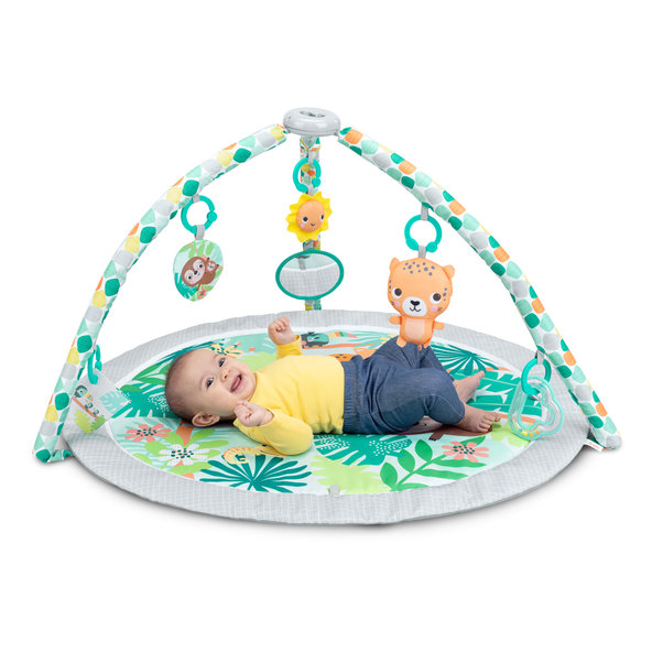 BRIGHT STARTS Hrací deka s aktivitami Wild Rainforest™ FoldAway™ 0m+