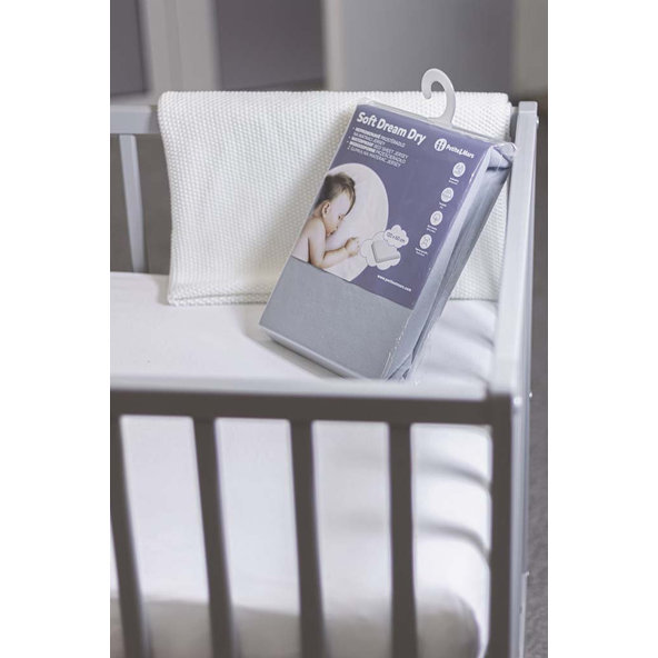 PETITE&MARS napínací plachta Soft Dream 120 × 60 Grey