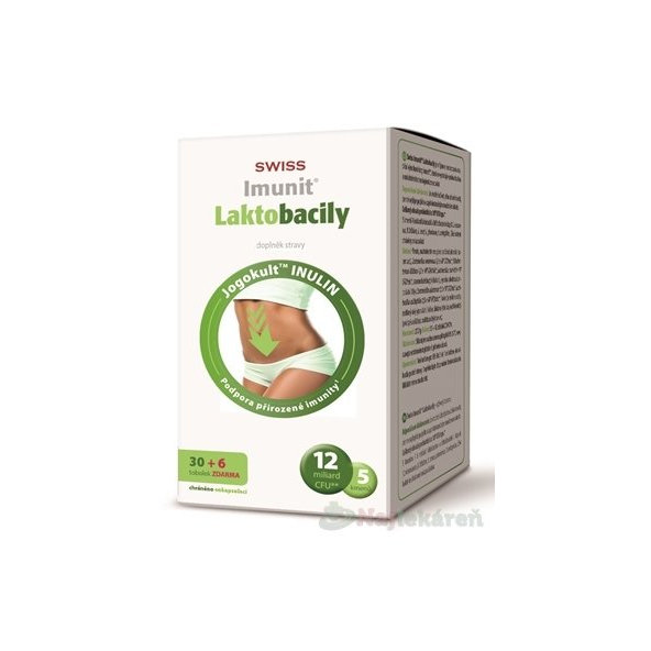 Swiss Imunit Laktobacily 36 kapslí