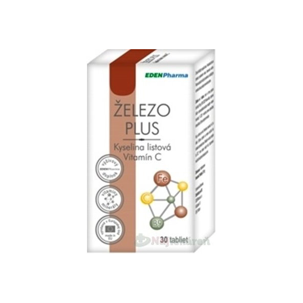 EDENPharma Železo Plus 30 tablet