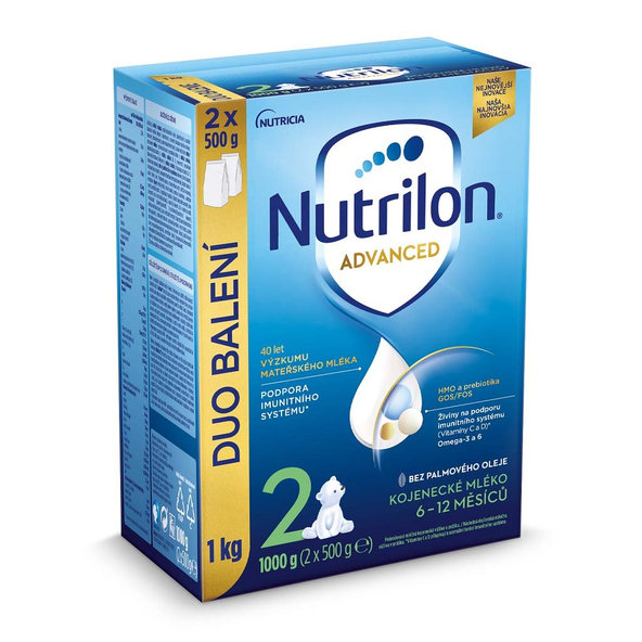 Nutrilon 2 pokračovací kojenecké mléko 6 m+ 1000 g