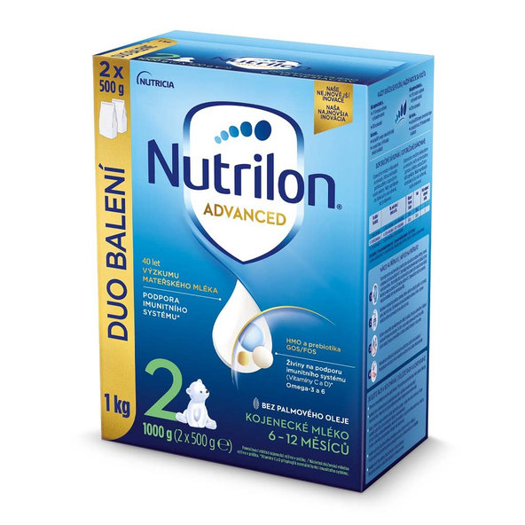 Nutrilon 2 pokračovací kojenecké mléko 6 m+ 1000 g