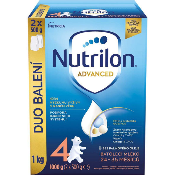 Nutrilon 4 batolecí mléko 24–35 m 1000 g