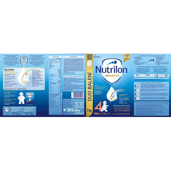 Nutrilon 4 batolecí mléko 24–35 m 1000 g