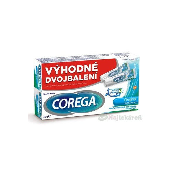 Corega Original extra silný Duopack