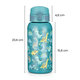 PETITE&MARS nerezová termo láhev Delicate Flowers 500 ml 36m+
