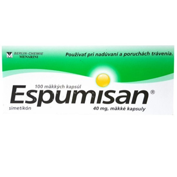 Espumisan 40 mg 100 kapslí