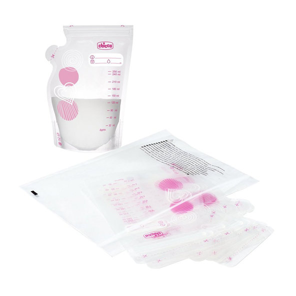 Chicco sáčky na mateřské mléko 250 ml 30 ks