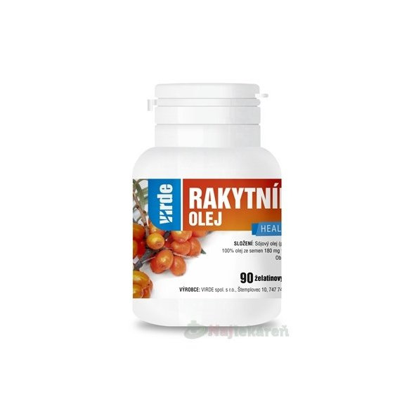 Virde rakytníkový olej 90 kapslí
