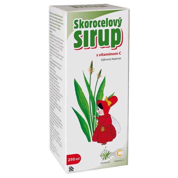 Herbacos skorocelový sirup + vitamín C 325 ml