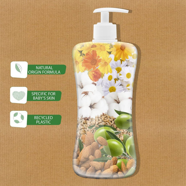Chicco Baby Moments šampon na vlasy a tělo 750 ml