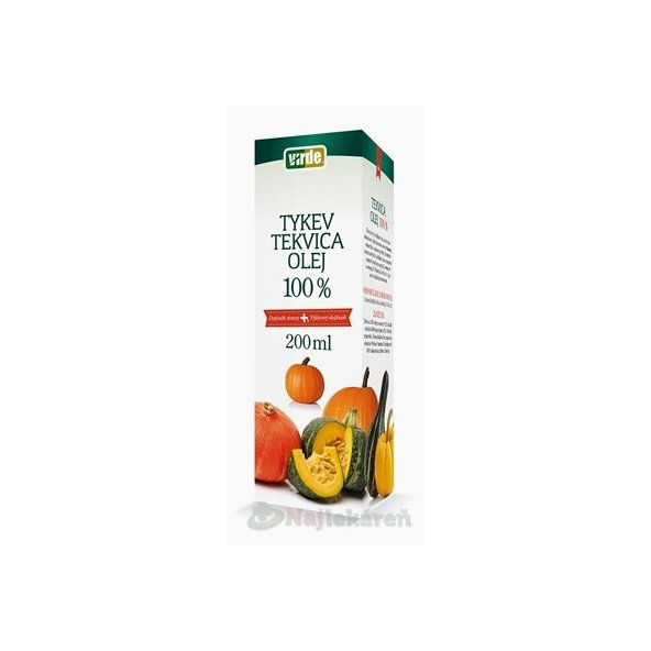 Virde tekvicový olej 100% 200 ml