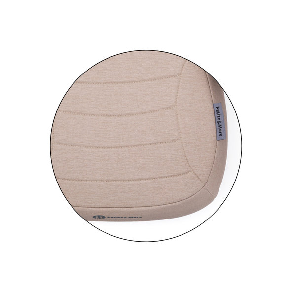 PETITE&MARS Podsedák Zuno Tan Brown 125 - 150 cm