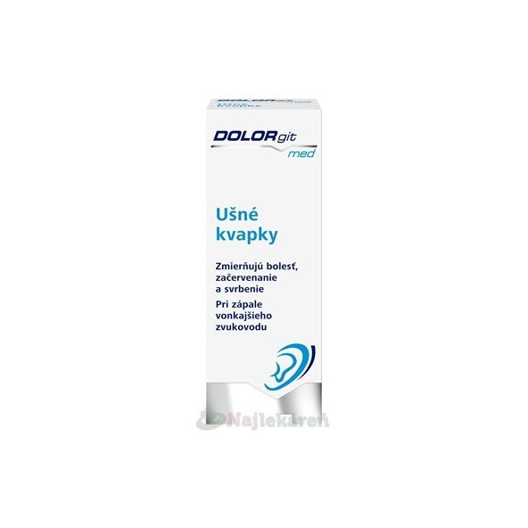 Dr. Theiss DOLORgit med ušní kapky 10 ml