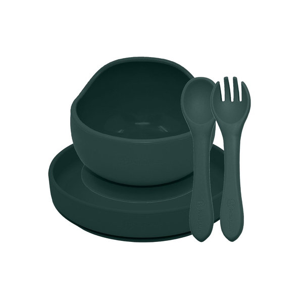 PETITE&MARS jídelní set TAKE&MATCH Misty Green 6 m+ 3 ks