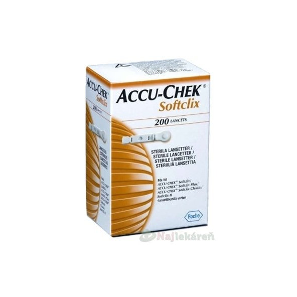 Accu-Chek Softclix pro odběrové pero 200 lancet