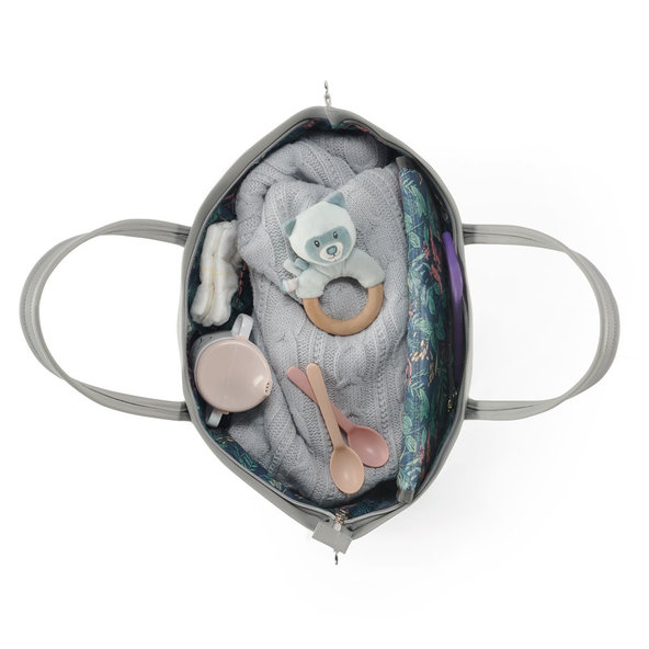 Kinderkraft prebaľovacia taška Treasurebag Nature Vibes Grey