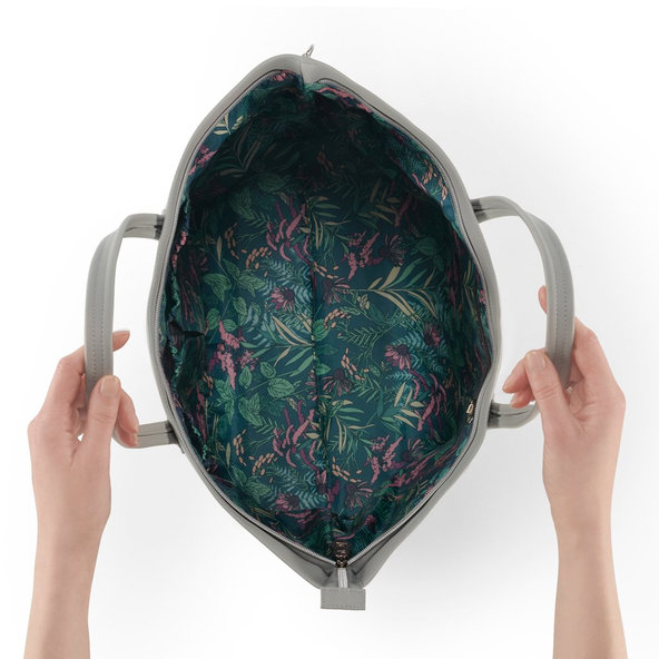 Kinderkraft prebaľovacia taška Treasurebag Nature Vibes Grey