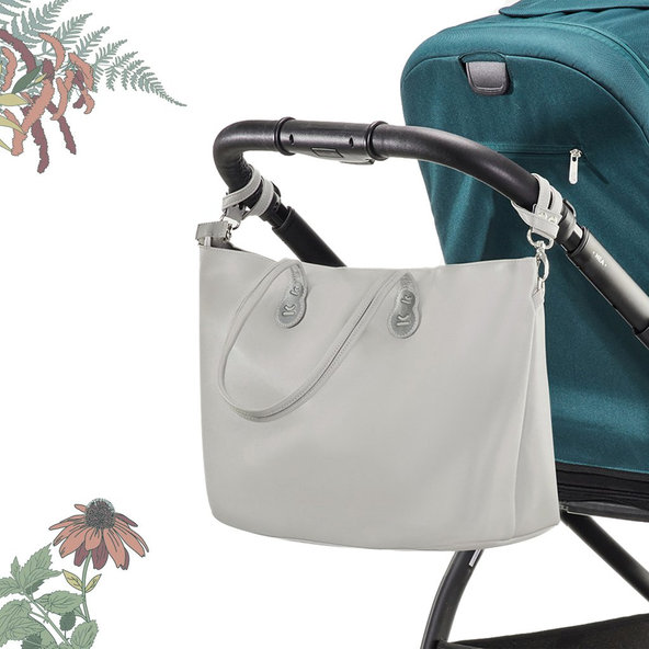 Kinderkraft prebaľovacia taška Treasurebag Nature Vibes Grey
