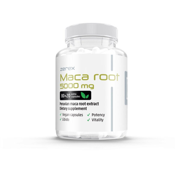 Zerex maca extrakt koreň 100 kapslí