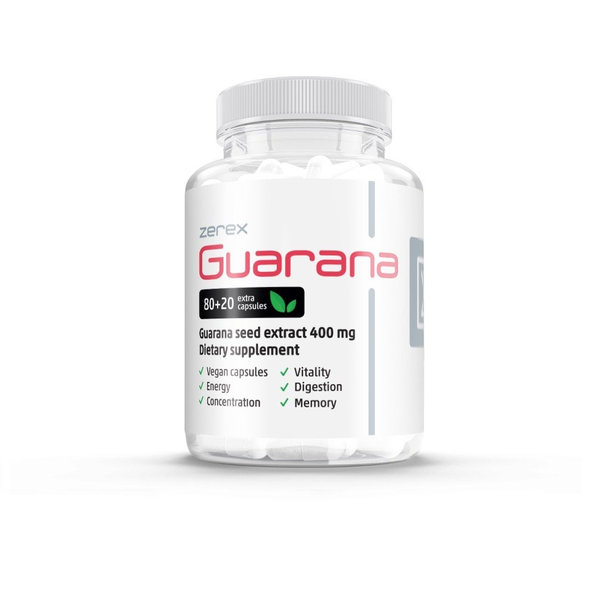 Zerex guarana 100 kapslí