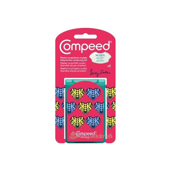 Compeed náplast na puchýře na paty 5 ks