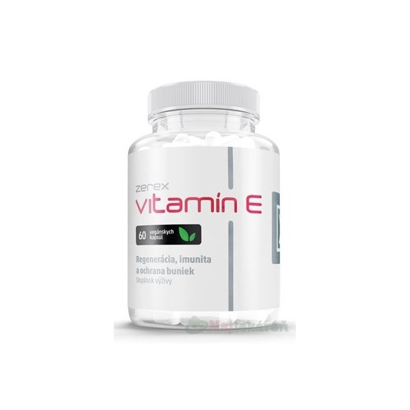 Zerex vitamín E 60 kapslí