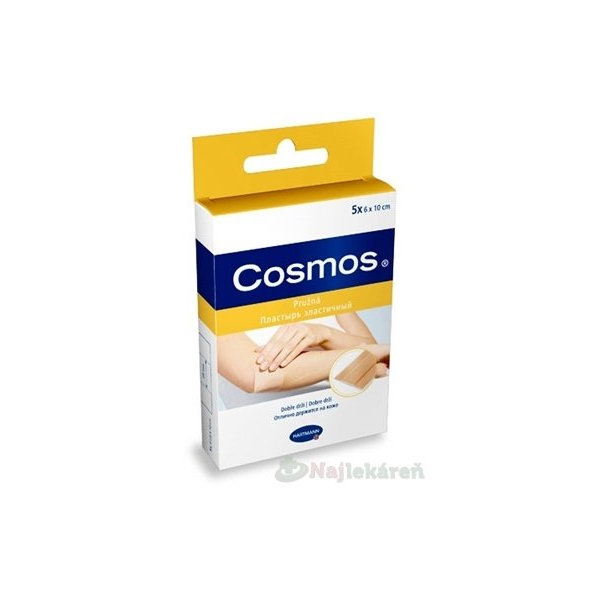 Cosmos pružné náplasti 6 cm × 0,5 m 5 ks