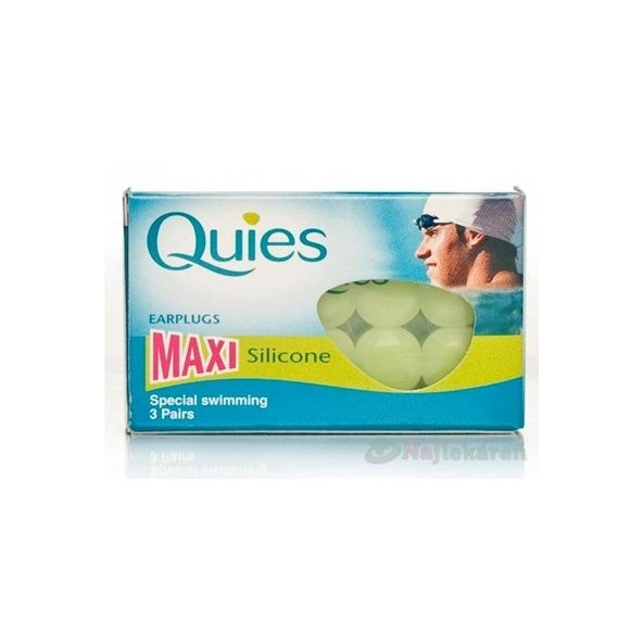 QUIES silikonové chrániče sluchu Maxi