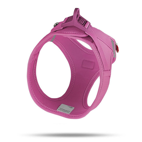 Curli postroj pro psy se sponou Air-Mesh Fuchsia XS 3-5 kg
