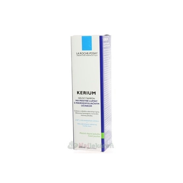 La Roche-Posay Kerium šampon proti mastným lupům 200 ml