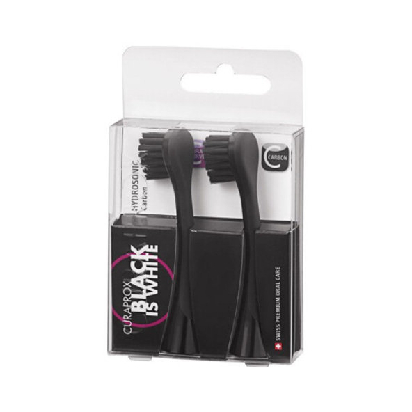 Curaprox Hydrosonic Carbon náhradní hlavice 2 ks