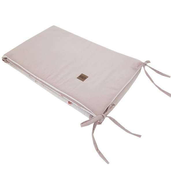 EKO Chránič do postýlky Beige Meadow 180 x 35 cm