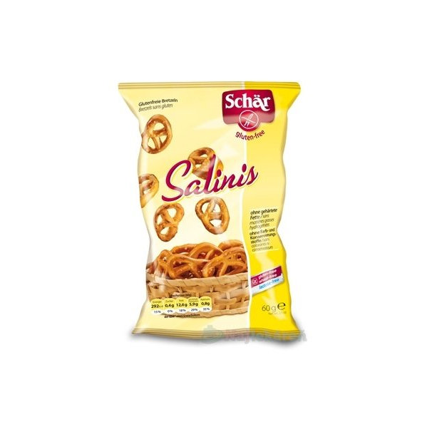 Schär Salinis bezlepkové preclíky 60 g