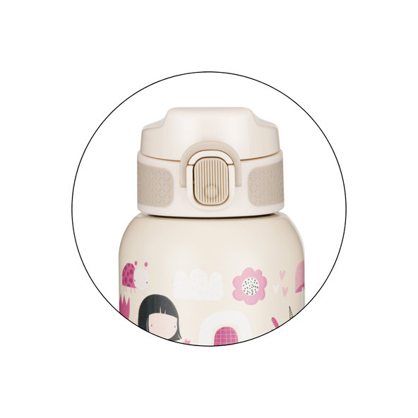 PETITE&MARS nerezová termo láhev Twinkling Fairy 350 ml 12m+