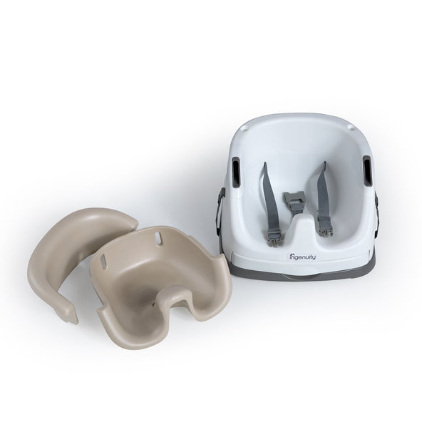 Ingenuity podsedák na židli 2v1 Baby Base Cashmere 6 m+ do 22 kg