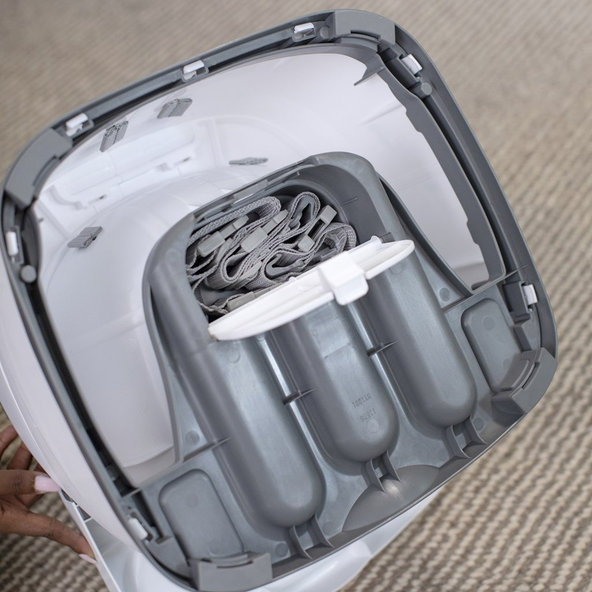 Ingenuity podsedák na židli 2v1 Baby Base Cashmere 6 m+ do 22 kg