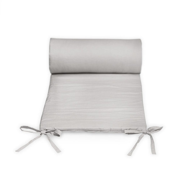 PETITE&MARS mantinel do postýlky Tilly Light Grey 180 cm