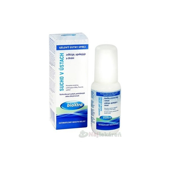 bioXtra Dry Mouth ústní gelový sprej 50 ml