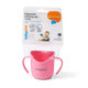 Babyono ergonomický hrneček s oušky 120 ml růžový 6 m+