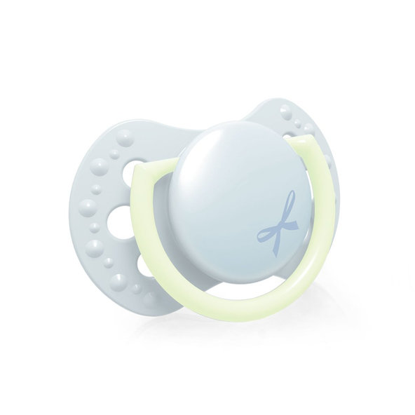 LOVI Baby Shower Dudlík MINI chlapecký 0–2 m 2 ks