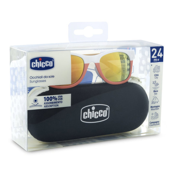 CHICCO Sluneční brýle Red Mirror 24m+