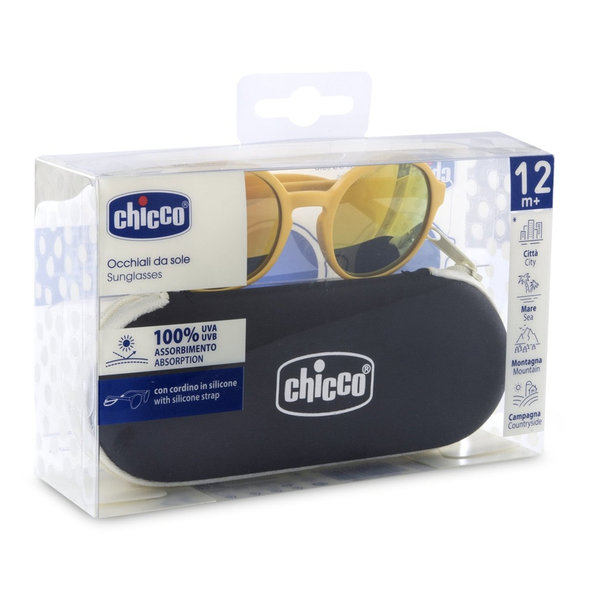 CHICCO Sluneční brýle Yellow Mirror 12m+