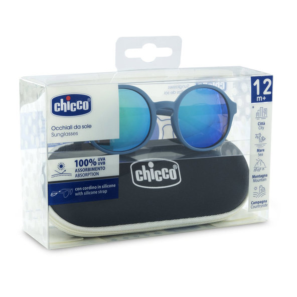 CHICCO Sluneční brýle Blue Mirror 12m+