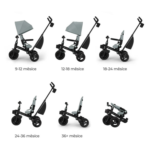 Kinderkraft trojkolka Aveo 2 Plus Green