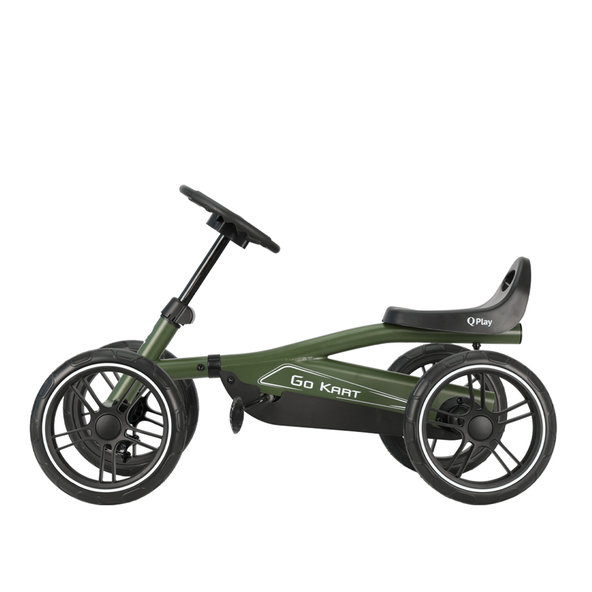 QPLAY Go Kart čtyřkolka Army Green do 25 kg