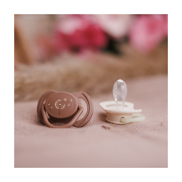 Babyono silikonové symetrické dudlíky 18 m+ 2 ks
